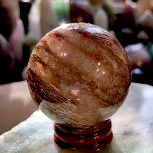 Garden Quartz Crystal Sphere!